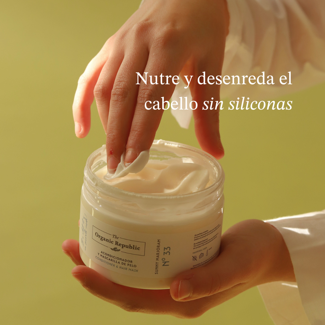 acondicionador y mascarilla para el pelo