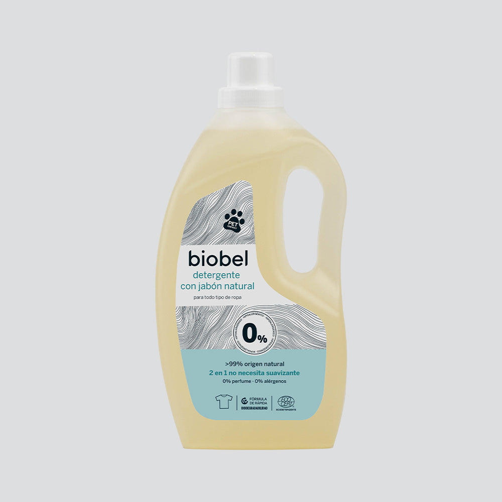 detergente biobel 0% sin perfume