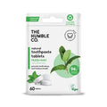 pastillas dentífricas con flúor menta 60 uds the humble co.